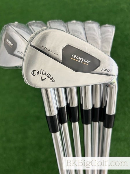 NEW Callaway Rogue ST Pro Iron Set 4-P / Project X 6.0 Stiff