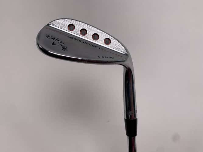 Callaway Mack Daddy 4 Chrome Gap Wedge GW 52* 10 DG S200 Tour Issue 115g Mens RH