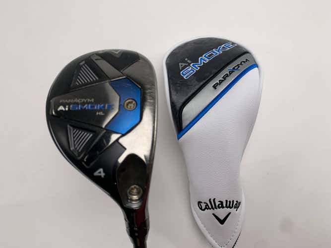 Callaway Paradym Ai Smoke HL 4 Hybrid 22* Cypher Sixty 5.5 60g Regular RH HC