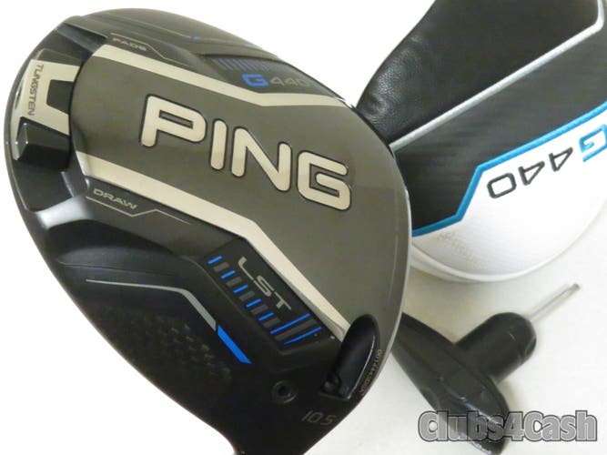 PING G440 LST Driver 10.5 Mitsubishi Tensei 1K Black 65 Stiff Flex +Cover  MINT