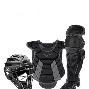 Mizuno Women's Fast Pitch Samurai Catcher's Combo Black/Grey 14-15"
