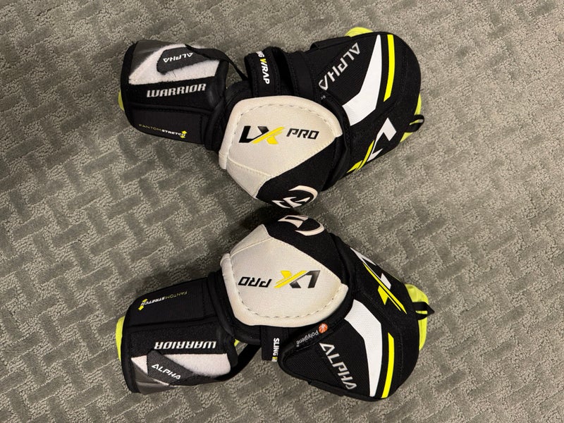Senior Medium Warrior Alpha LX Pro Elbow Pads (Used)