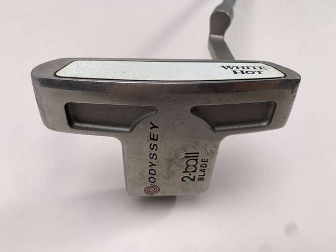 Odyssey White Hot 2-Ball Blade Putter 35" Mens RH