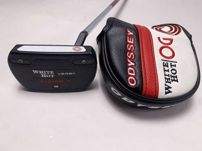 Odyssey White Hot Versa Three T Putter 35" Mens RH HC