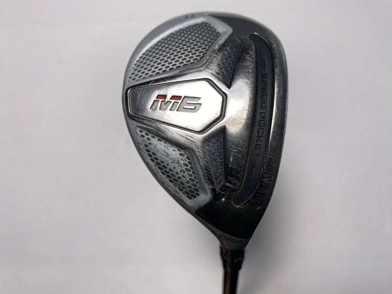 TaylorMade M6 4 Hybrid 22* Fujikura Atmos Red 7S Stiff Graphite Mens RH