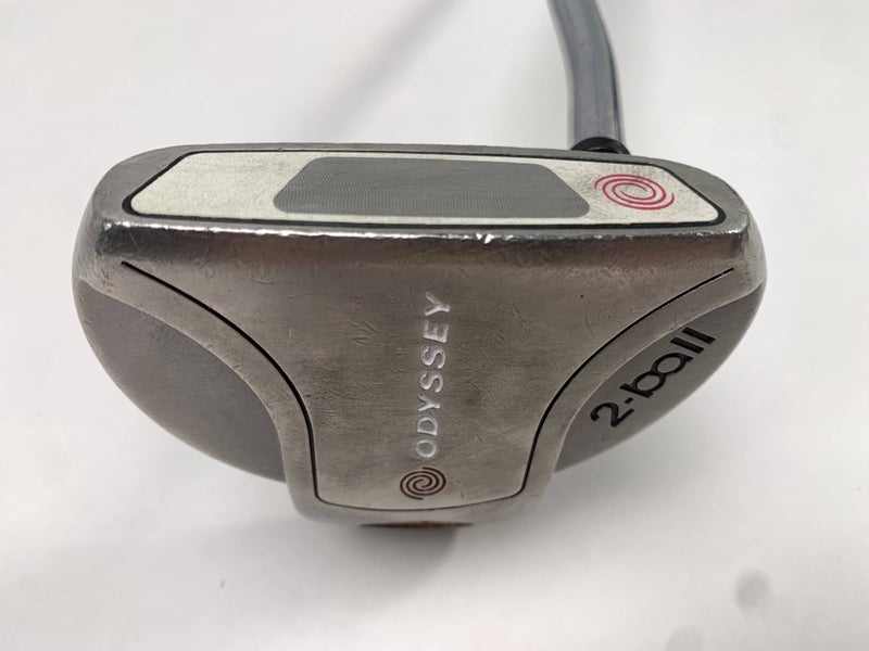 Odyssey White Steel 2-Ball Putter 32.5" Mens RH