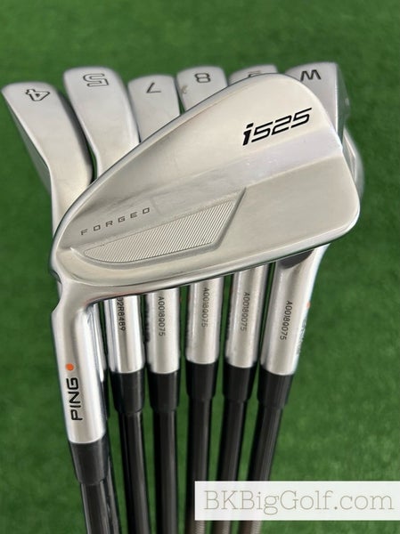 LH Ping i525 / i59 Forged Combo Iron Set 4-W / Accra iSeries Tour 110 Stiff