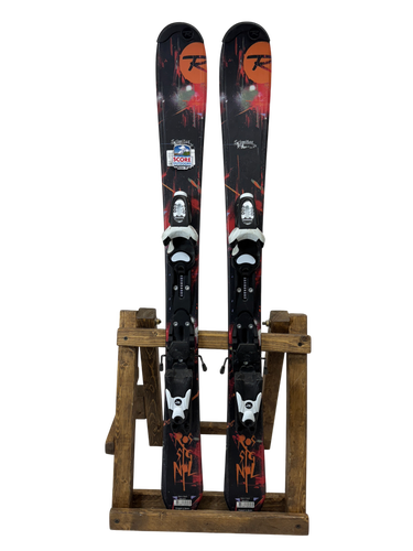 100cm Rossignol Scimitar Jr Skis W/ Rossignol Xelium Bindings