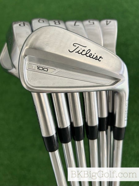 Titleist T100 23 Forged Iron Set 4-P / True Temper AMT White Stiff
