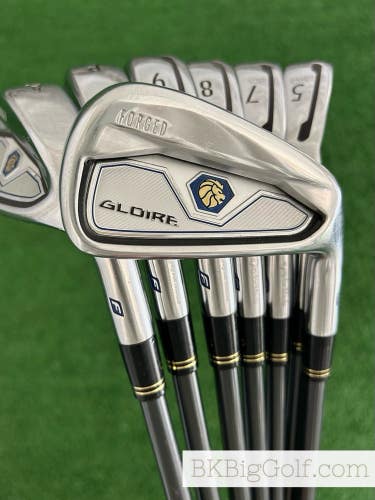 Taylormade Gloire Forged Iron Set 5-A / Fujikura Regular Graphite