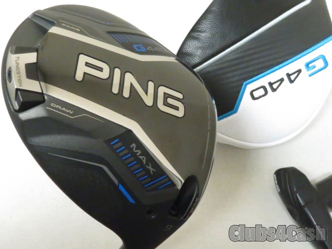 PING G440 Max Driver 9 Mitsubishi Tensei 1K Black 65 Stiff Flex +Cover .. MINT