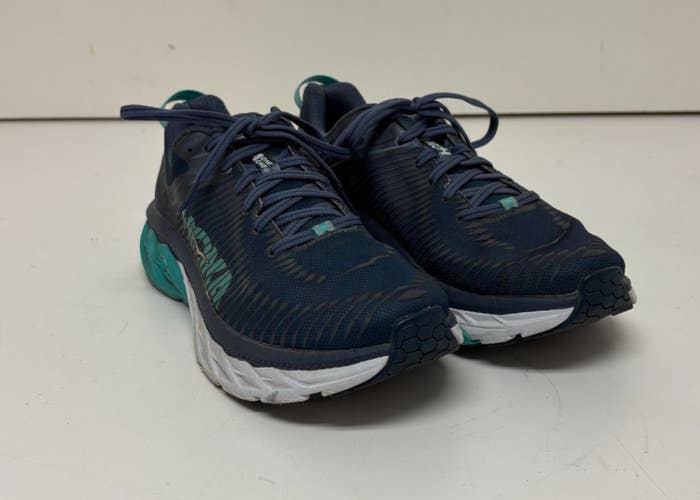 Hoka One One Arahi 2 Blue Mesh Women's Running Shoes US 9.5 EU 42 GREAT