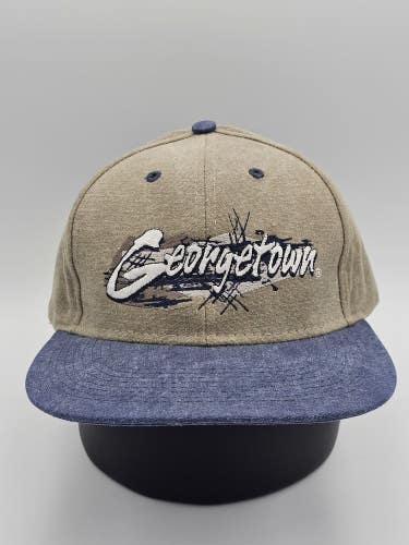 NEW Vintage 1990s Georgetown Hoyas NCAA Sports Logo 7 College Hat Cap Snapback