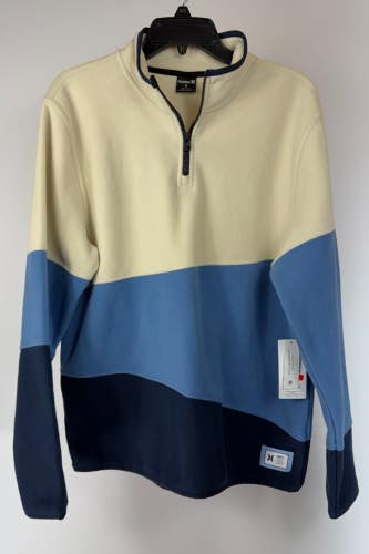 Hurley Men's M Mesa Windchill 1/4 Zip Fleece Pullover NWT