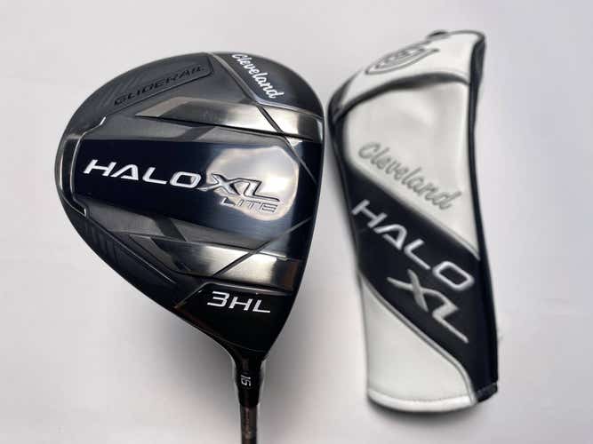 Cleveland Halo XL Lite 3HL Fairway Wood 16* Aldila Ascent Blue Regular RH HC NEW