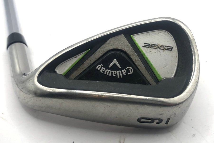 Callaway Edge 2018 Single 9 Iron Factory Stepped Steel Regular Steel *Good*