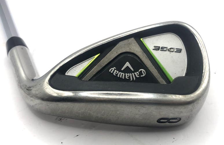 Callaway Edge 2018 Single 8 Iron Factory Stepped Steel Regular Steel *Good*