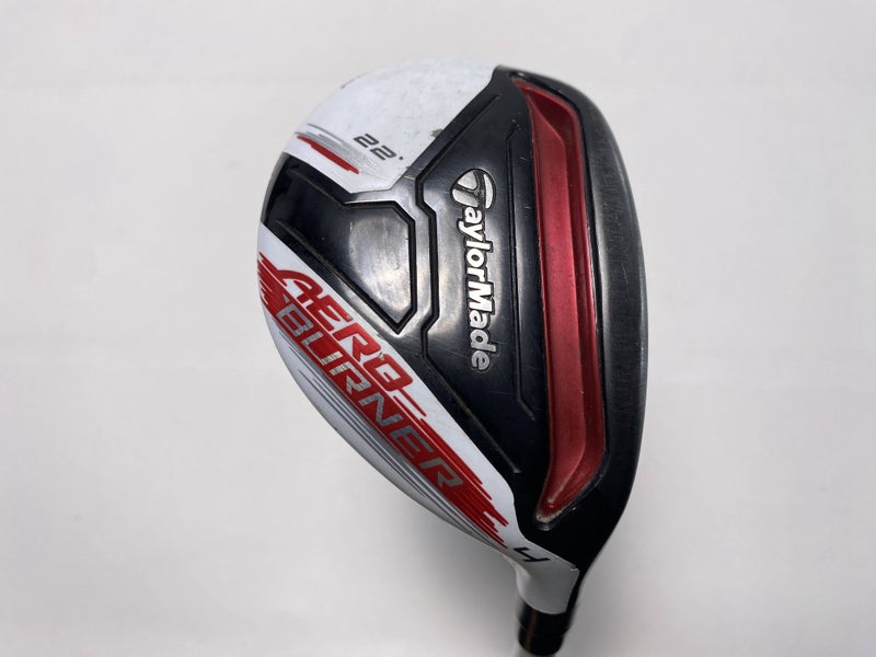 TaylorMade AeroBurner 4 Hybrid 22* Matrix Speed Rul-Z 70g Stiff Graphite Mens RH