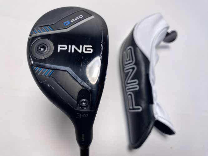 Ping G440 3 Hybrid 20* Alta CB Soft Regular 70g Senior Graphite Mens RH HC
