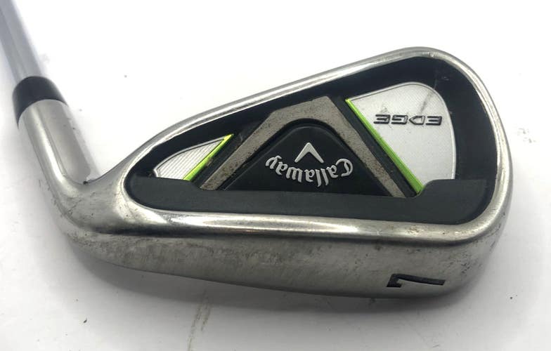 Callaway Edge 2018 Single 7 Iron Factory Stepped Steel Regular Steel *Good*