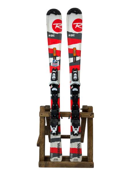110cm Rossignol Roc Skis W/ Rossignol Xelium 45 Bindings