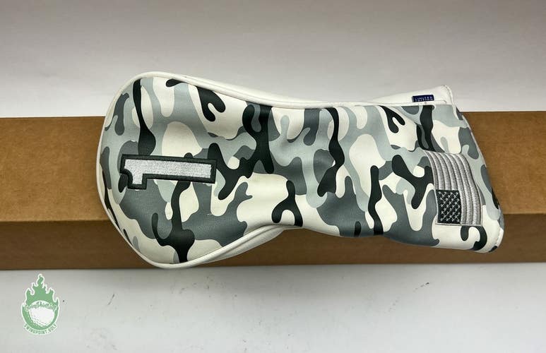 Pre Owned CMC Design Snow Camo Driver Headcover