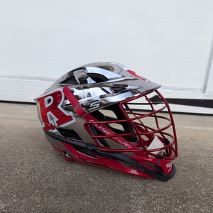 Rutgers D1 Game Used Cascade S Helmet (Used)