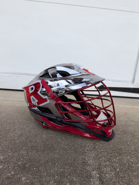 Rutgers D1 Game Used Cascade S Helmet (Used)