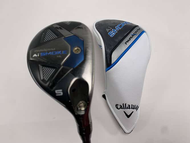 Callaway Paradym Ai Smoke HL 5 Hybrid 24* Cypher Sixty 5.5 60g Regular RH HC