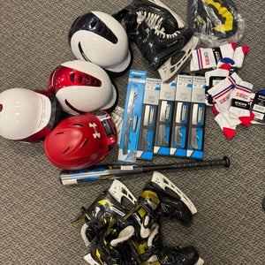 2022 Bauer Supreme Mach Hockey Skates Size 4 (Used)