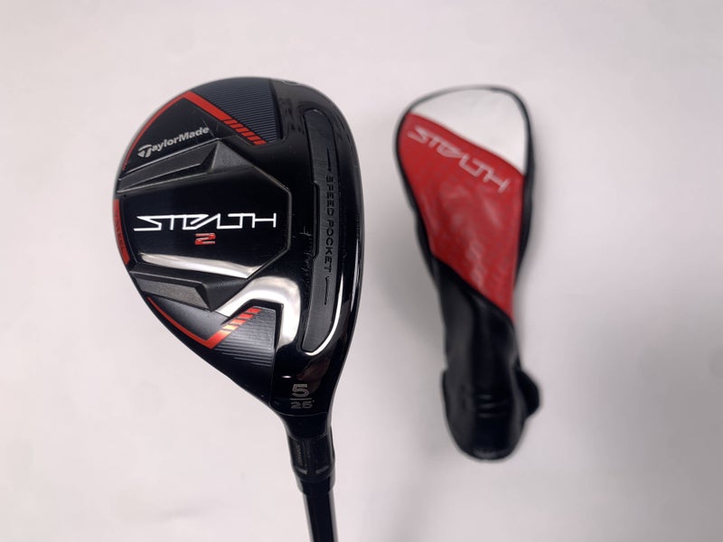 TaylorMade Stealth 2 5 Hybrid 25* Fujikura Ventus Red TR HB 6-R Regular RH HC