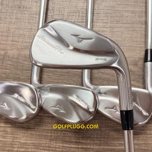 2024 Mizuno Pro 245 Iron Set 6-PW / Dynamic Gold Steel, Regular (92)