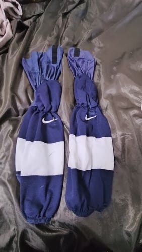 Nike swift hockey socks NCAA navy/white