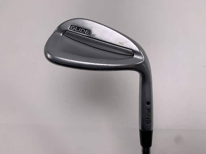 Ping Glide 2.0 Gap Wedge GW 50* 12 Bounce Black Dot AWT 2.0 Wedge Steel Mens RH
