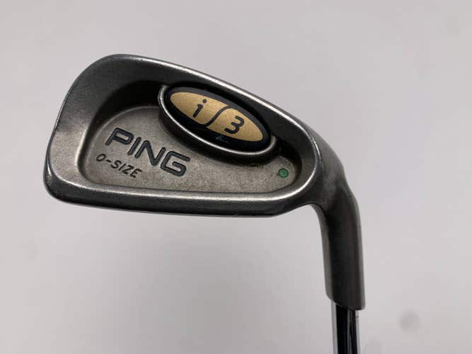 Ping i3 Oversize Single 7 Iron Green Dot 2* Up Cushin JZ Regular Steel Mens RH