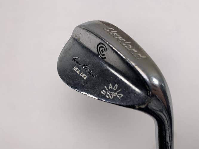 Cleveland 588 Chrome Gap Wedge GW 53* Wedge Steel Mens RH