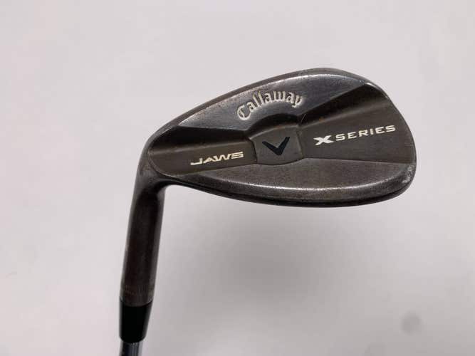 Callaway X Series Jaws Raw CC Slate Sand Wedge SW 56* Wedge Steel Mens LH