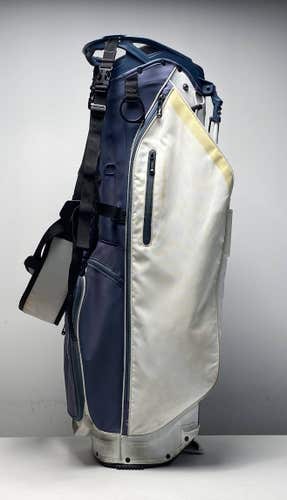 Callaway Fairway C Stand Bag Blue/White 4-Way Divide Dual Strap Golf Bag