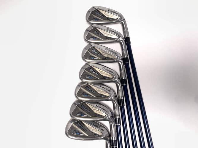 TaylorMade SIM2 MAX Iron Set 5-PW+GW Fujikura Ventus Blue 5A Senior RH