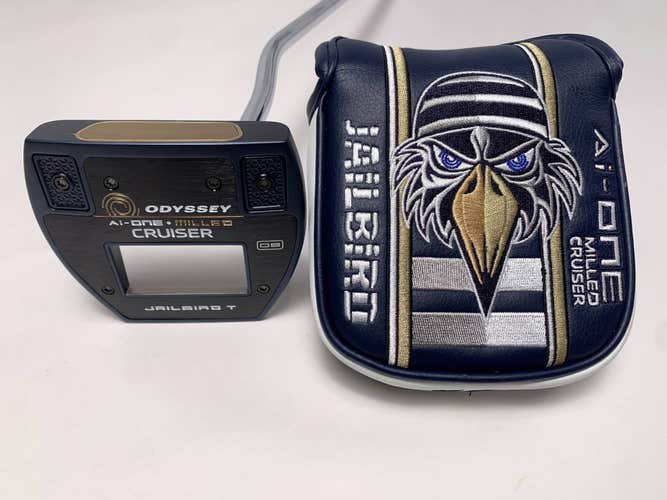Odyssey Ai-ONE Milled Cruiser Jailbird T Putter 38" Mens RH HC NEW