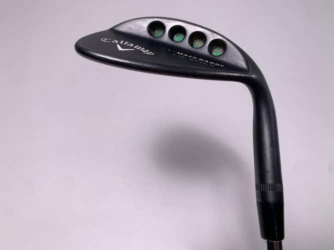 Callaway Mack Daddy Matte BLK PM Grind Lob Wedge LW 58* 10 KBS Tour-V Mens RH
