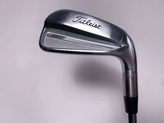 Titleist T100 2023 Single 7 Iron Fitter 2* Up  AMT S300 Tour White Mens RH