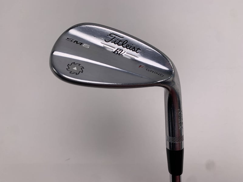 Titleist Vokey SM6 Tour Chrome Gap Wedge GW 50* 8 Bounce Wedge Steel Mens RH