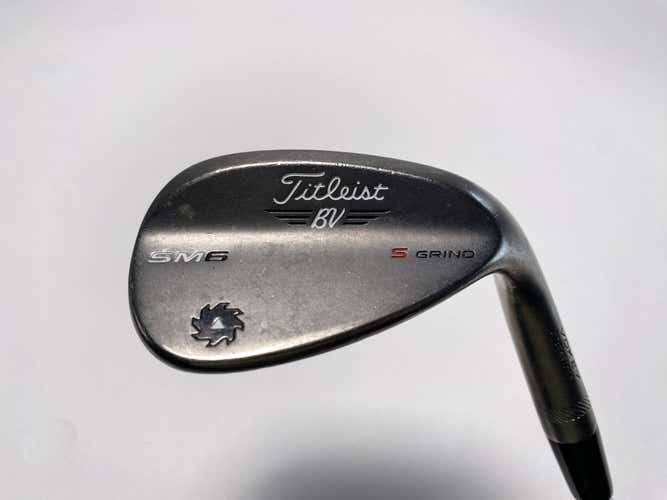 Titleist Vokey SM6 Steel Grey Sand Wedge SW 54* 10 Bounce S-Grind Wedge Mens RH