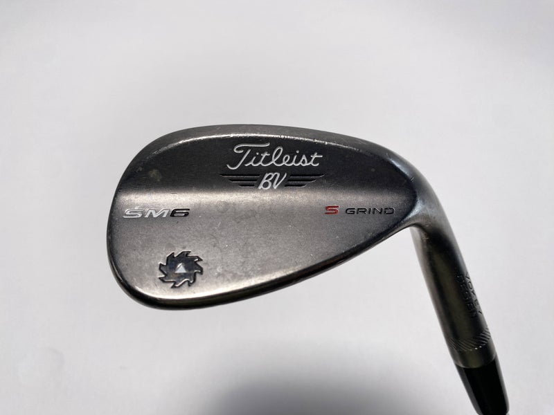 Titleist Vokey SM6 Steel Grey Sand Wedge SW 54* 10 Bounce S-Grind Wedge Mens RH