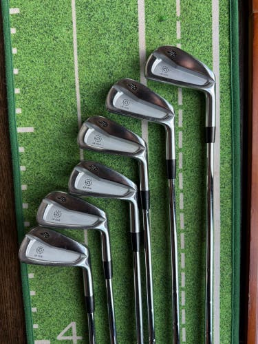Men's Miura CB Right Handed Iron Set Extra Stiff Flex 6 Pieces Steel Shaft (Used)