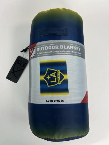 LA Galaxy Outdoor Blanket 52x75 in Water Resistant Official