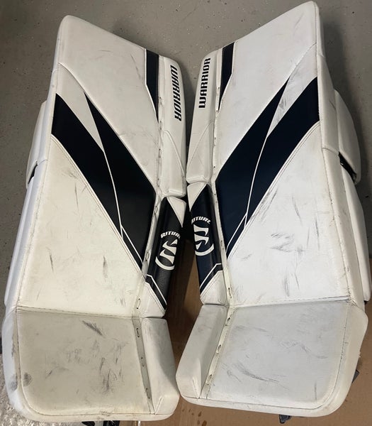 26"+1" Warrior Ritual G7 Goalie Leg Pads- Junior (Used)