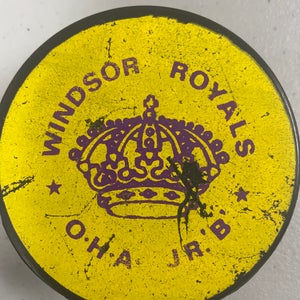 Windsor Royals OHA JrB puck