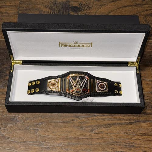 WWE World Heavyweight Championship Mini Replica Ringsider Belt With Display Box